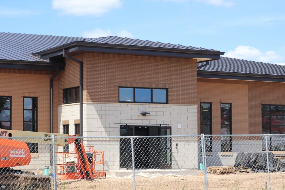 Dining facility construction at Fort McCoy