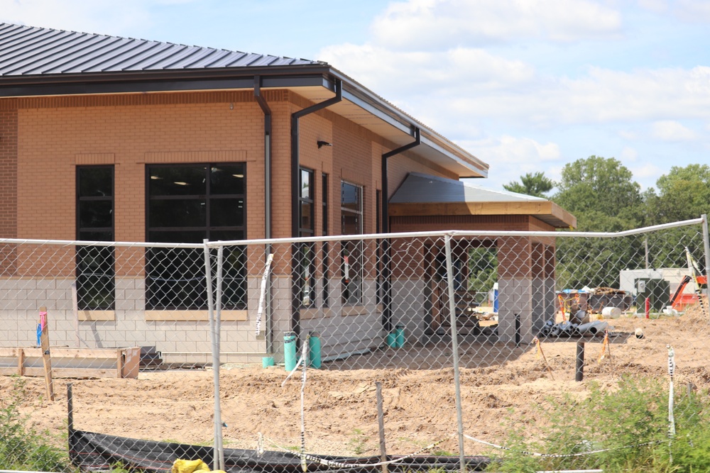 Dining facility construction at Fort McCoy