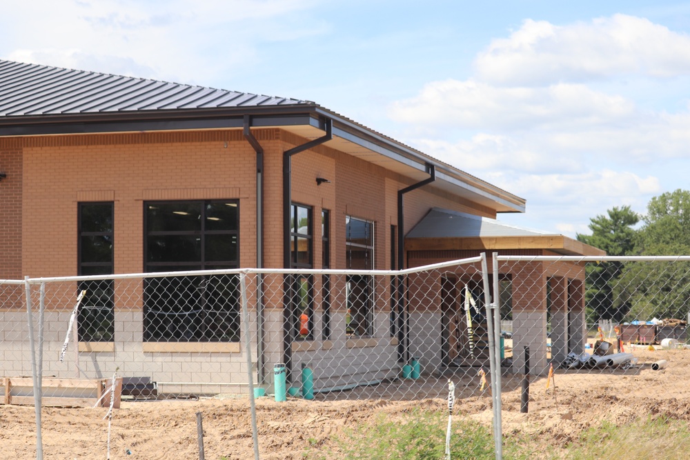 Dining facility construction at Fort McCoy