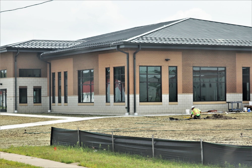 Dining facility construction at Fort McCoy