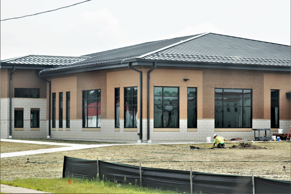 Dining facility construction at Fort McCoy