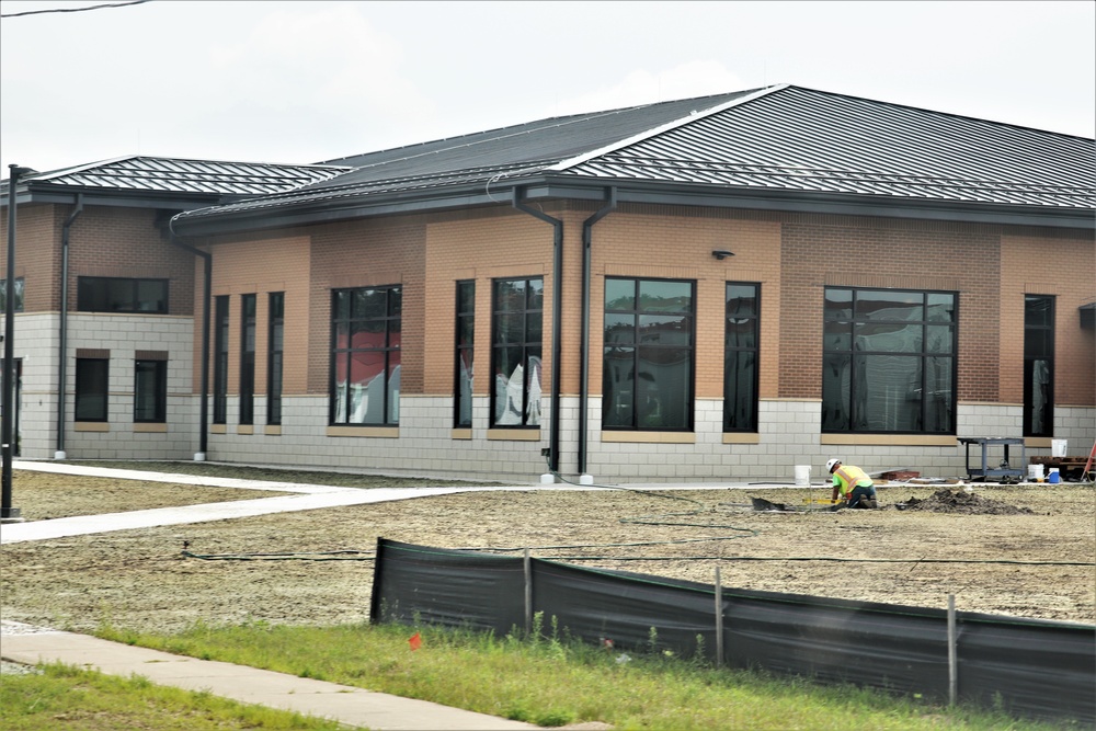 Dining facility construction at Fort McCoy