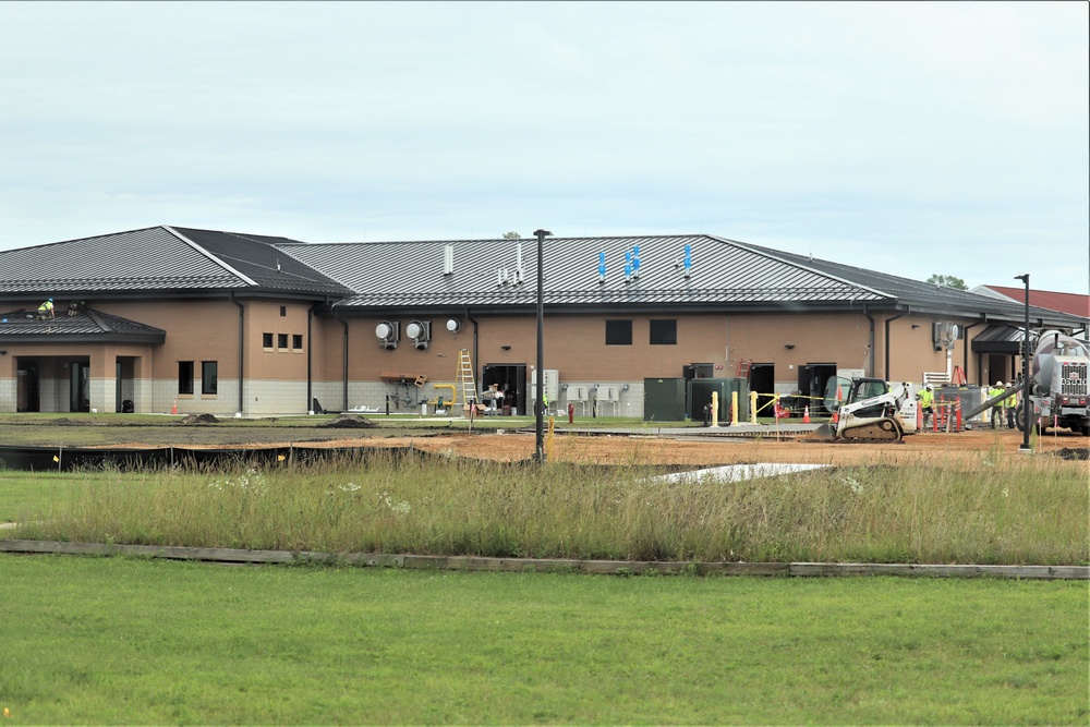 Dining facility construction at Fort McCoy