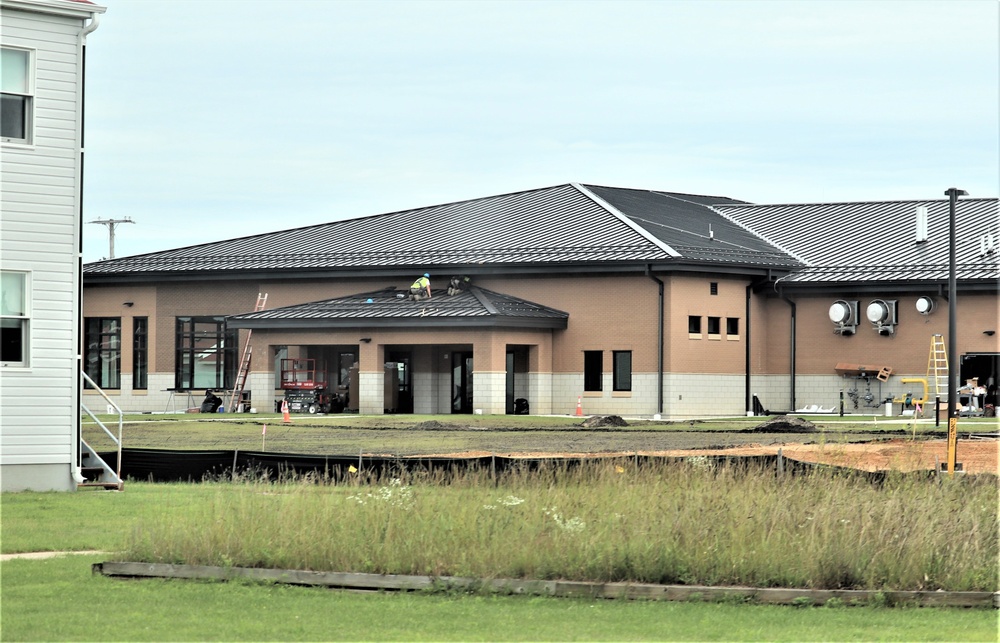 Dining facility construction at Fort McCoy