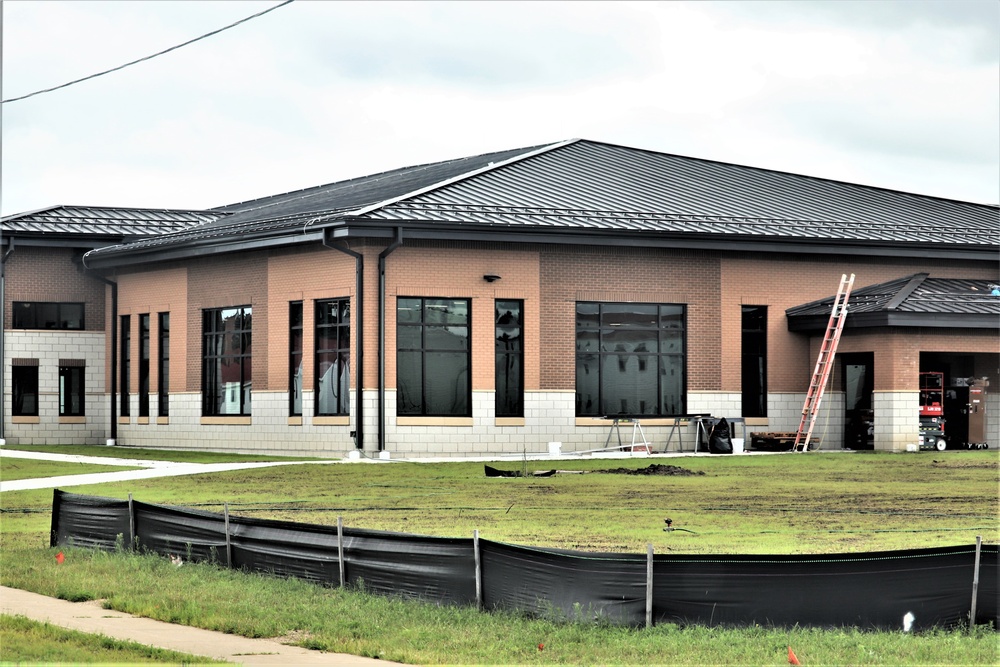 Dining facility construction at Fort McCoy