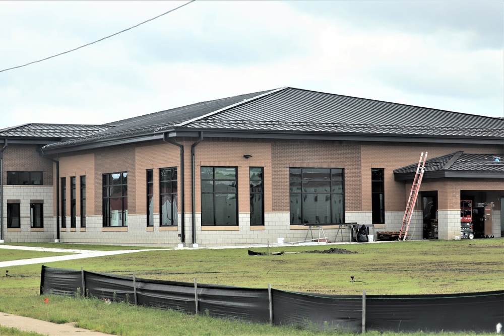 Dining facility construction at Fort McCoy