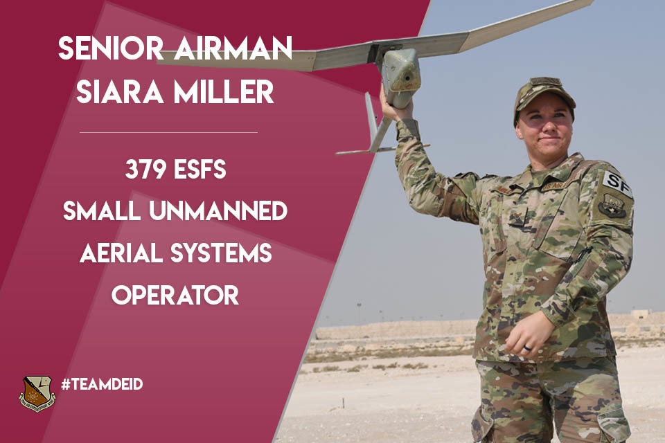 #TeamDeid - Senior Airman Siara Miller