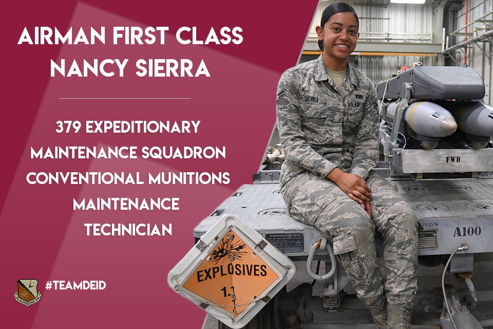 #TeamDeid - Airman First Class Nancy Sierra