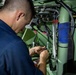 U.S. Marine Conducts Maintenance