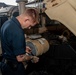 U.S. Navy Sailor Conducts Maintenance