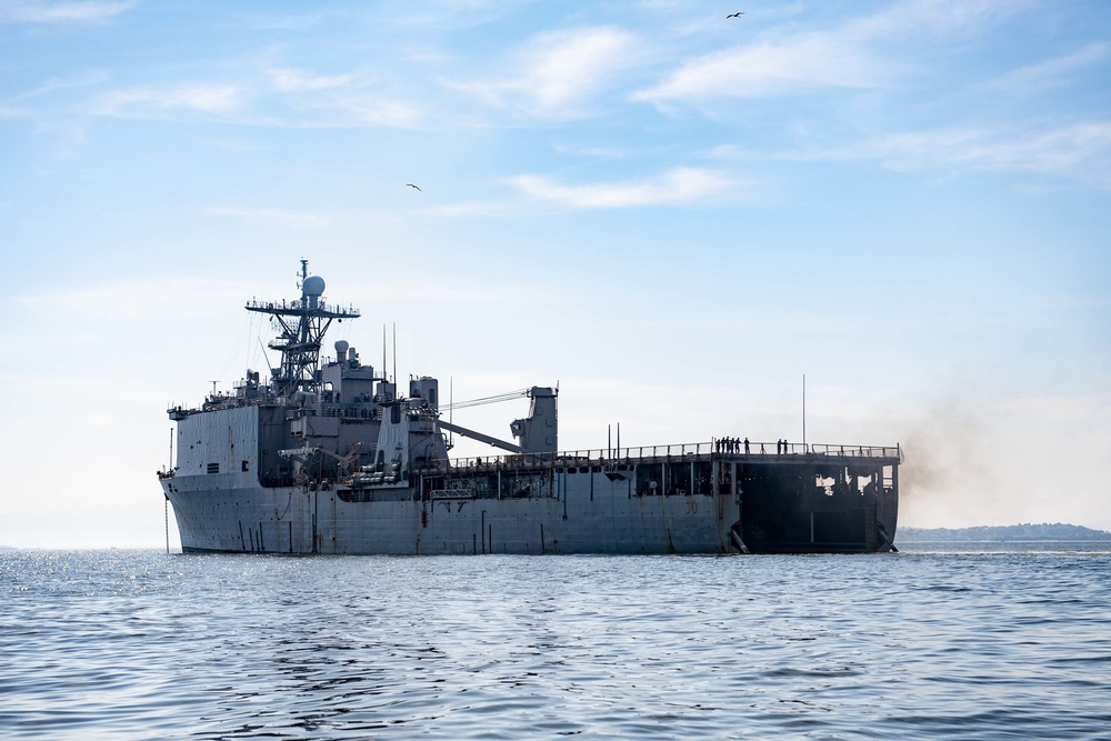 USS Carter Hall Participates in UNITAS LX (60)