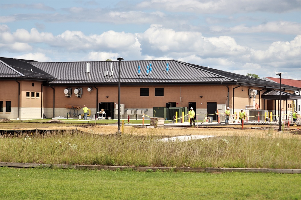 Dining facility construction at Fort McCoy