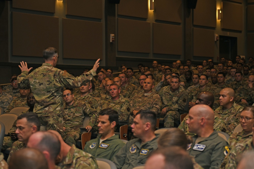 AFGSC Commander visits Dyess, emphasizes Resilience Tactical Pause