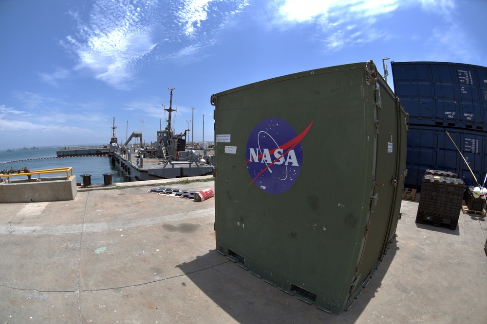 NASA Equipment on ACB-1 Pier