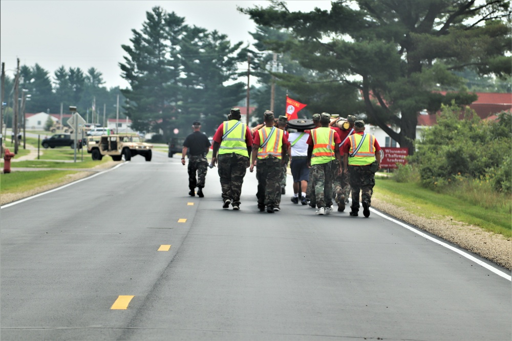 Wisconsin Challenge Academy cadets at Fort McCoy