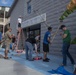 Naval Submarine Base Kings Bay Chief Selectees, Sponsors Paint Submarine Museum
