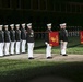 Marines march in Friday Evening Parade