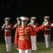 Marines march in Friday Evening Parade