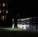 Marines march in Friday Evening Parade