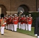 Marines march in Friday Evening Parade