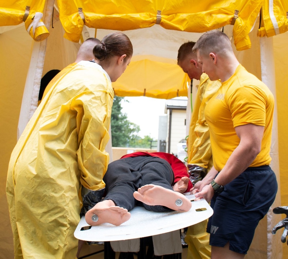 NHB Sailors Suit Up to Prepare for the Worst