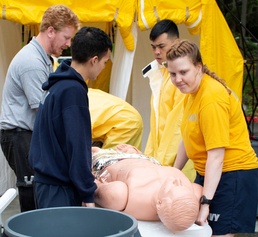 NHB Sailors Suit Up to Prepare for the Worst