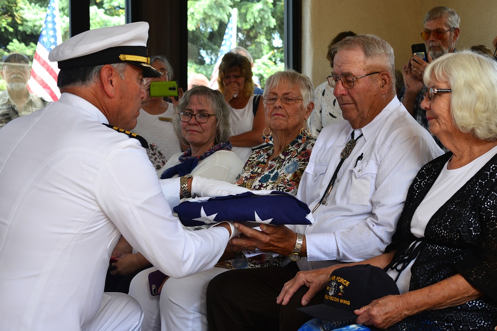 KAFB Honor Guard supports funeral for fallen WWII Sailor