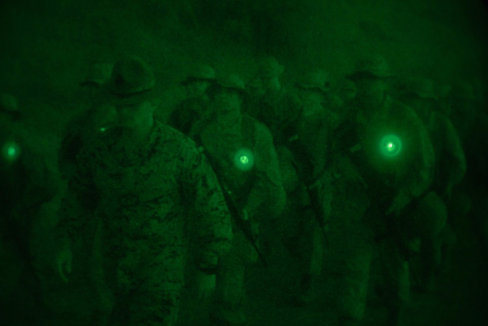 Alpha Company Night Movement Course