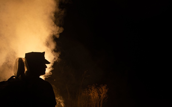 Alpha Company Night Movement Course