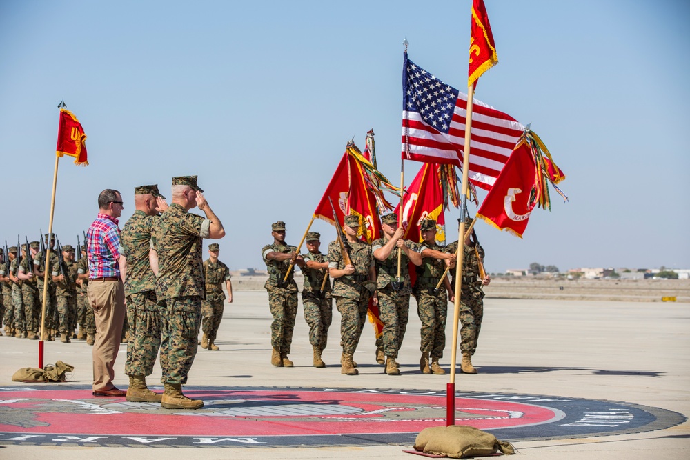 MAG-13 Change of Command