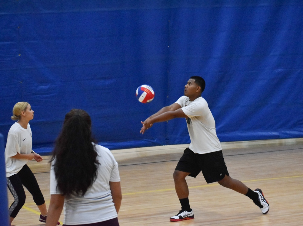 3-15 Defeats 2-7 In Intramural Volleyball