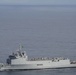 Partner nations unite during naval formation off Brazilian coast during multinational exercise