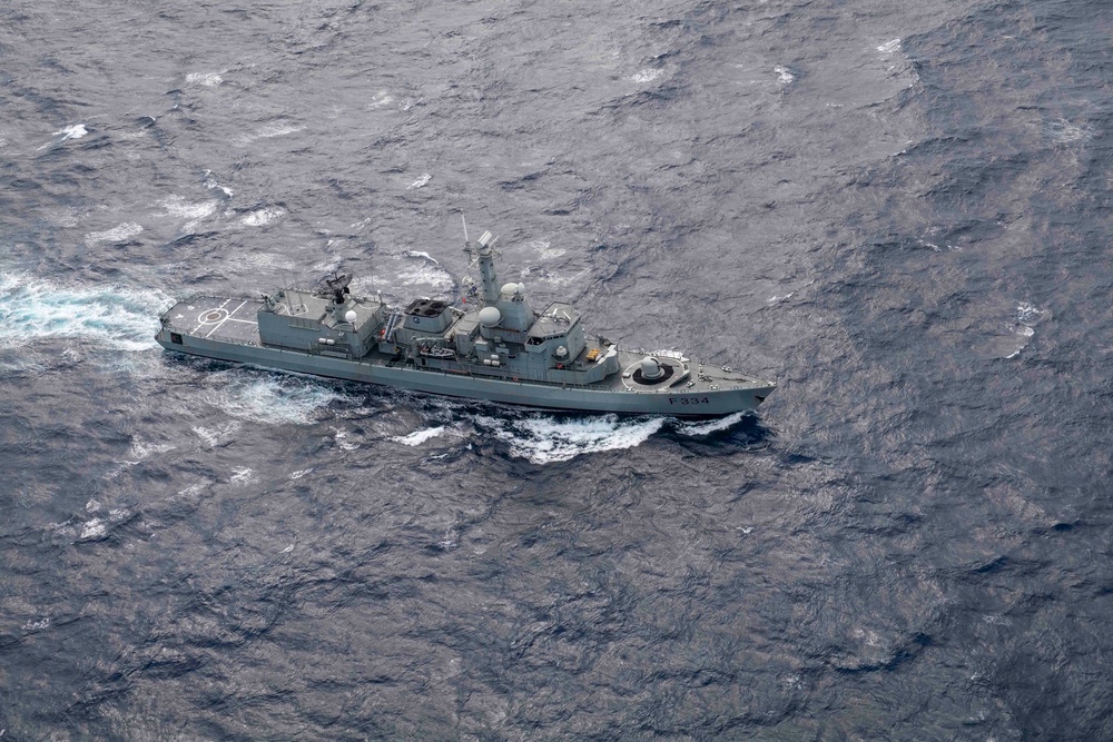 NRP D. Francisco de Almeida Transits the Atlantic Ocean