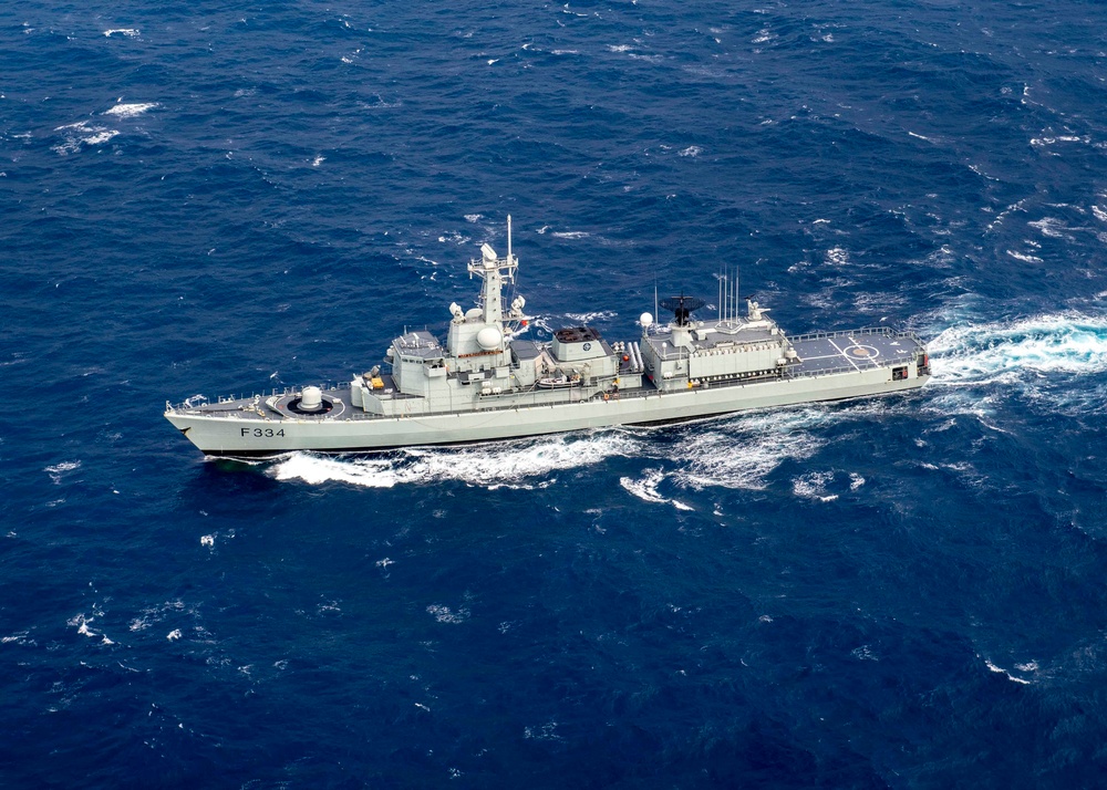 NRP D. Francisco de Almeida Transits the Atlantic Ocean