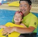 Camp Zama pre-K swim lessons ease fears, teach basics