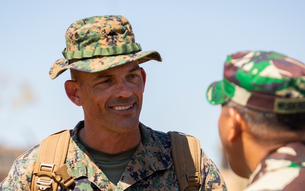 International visitors observe MRF-D training at Mount Bundey
