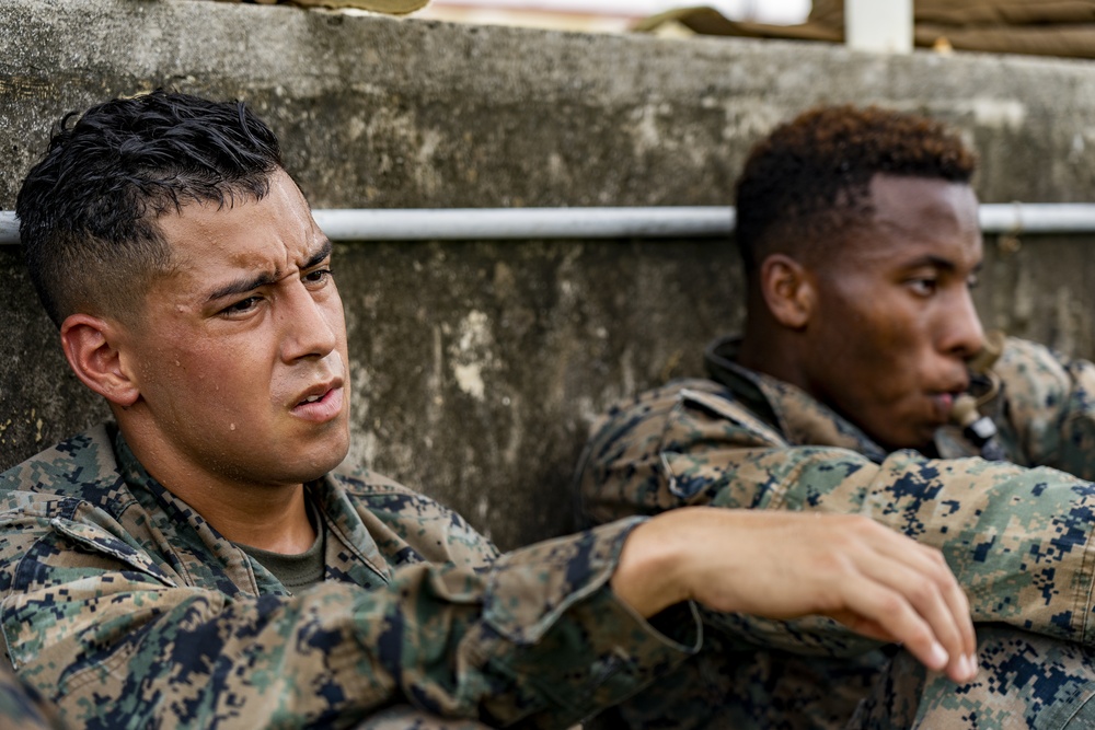 Marines with course 205-19 endure and complete the grueling 3-week MAI course