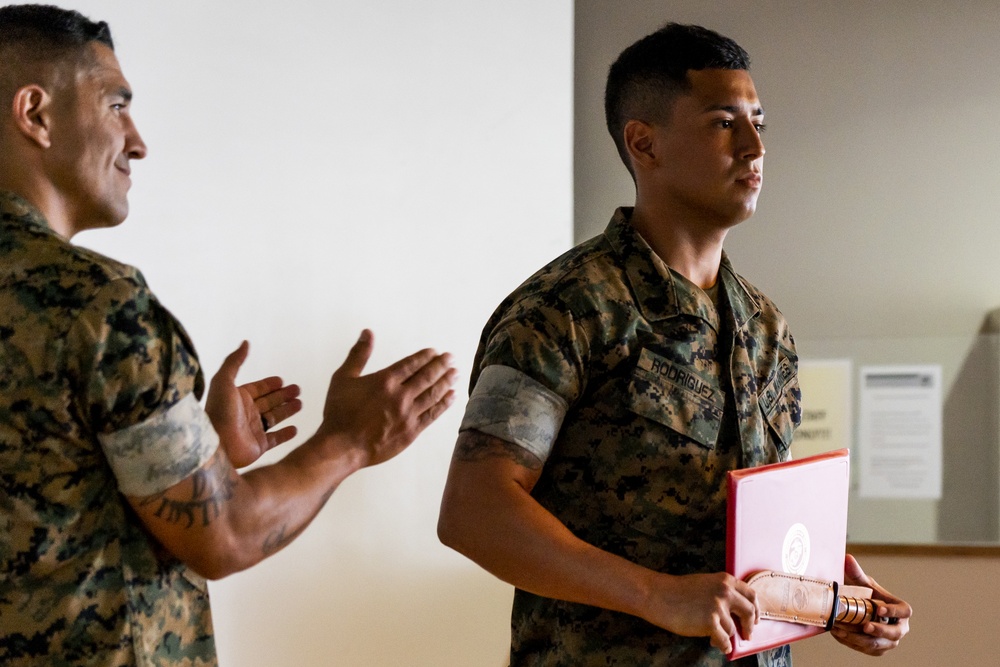 Marines with course 205-19 endure and complete the grueling 3-week MAI course