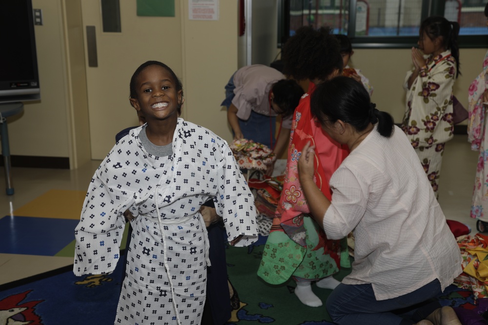 Children from MCAS Iwakuni experience Japanese culture first-hand