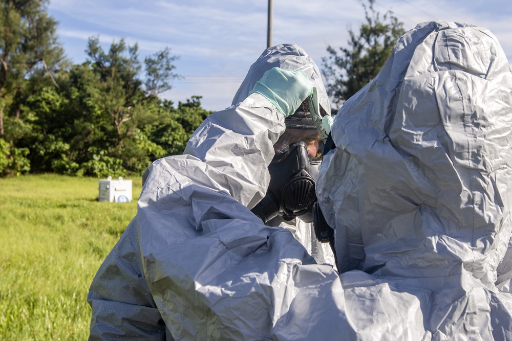 MWHS-1 CBRN and MWSS-172 EOD Conduct EOD/Hazmat Response Training