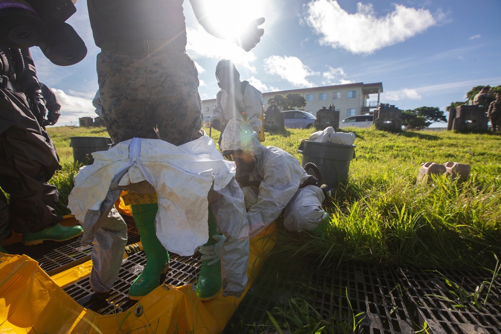 MWHS-1 CBRN and MWSS-172 EOD Conduct EOD/Hazmat Response Training