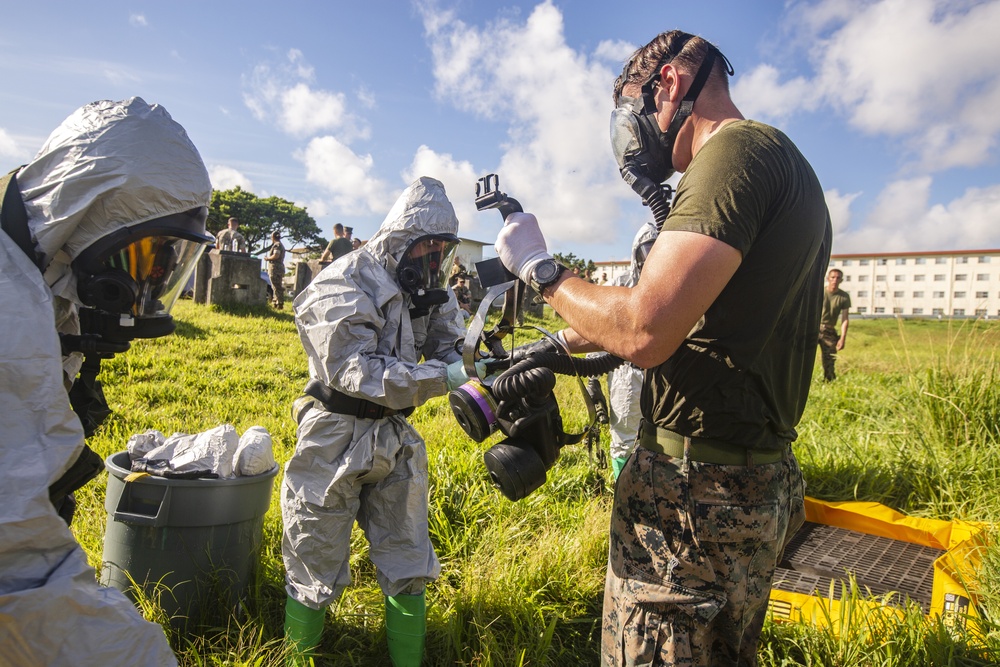 MWHS-1 CBRN and MWSS-172 EOD Conduct EOD/Hazmat Response Training