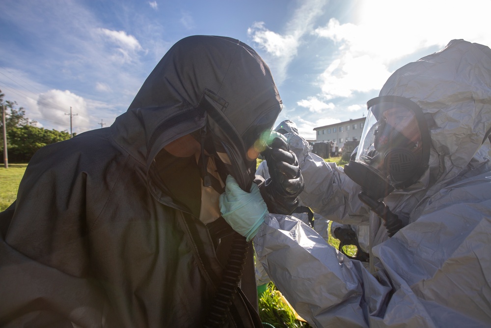 MWHS-1 CBRN and MWSS-172 EOD Conduct EOD/Hazmat Response Training