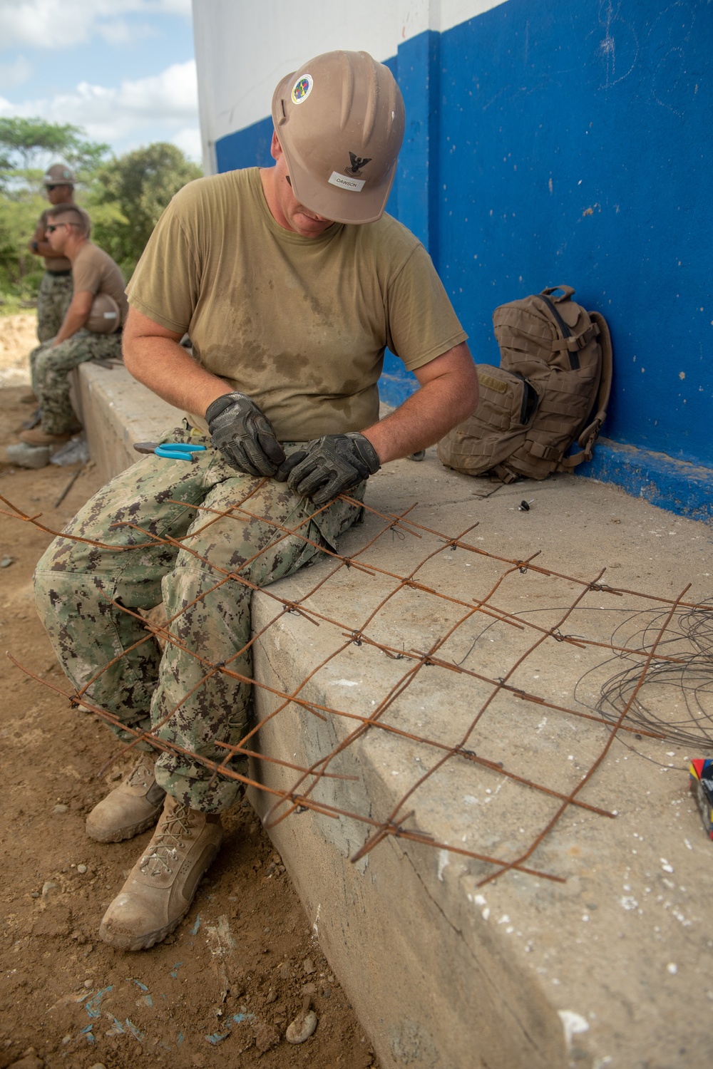 U.S. Navy Builds School for Indigenous Colombians