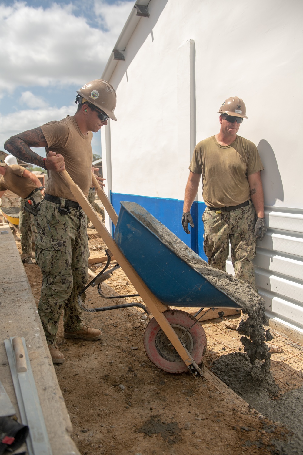 U.S. Navy Builds School for Indigenous Colombians