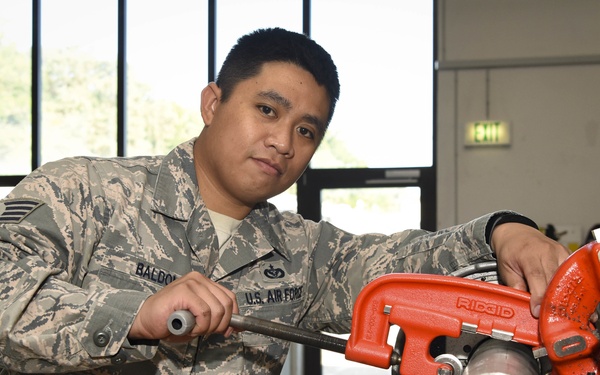 Airlifter of the Week: 786th CES Airman saves restaurant, receives honor