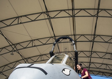 Flying Tiger spouses tour 23d AMXS