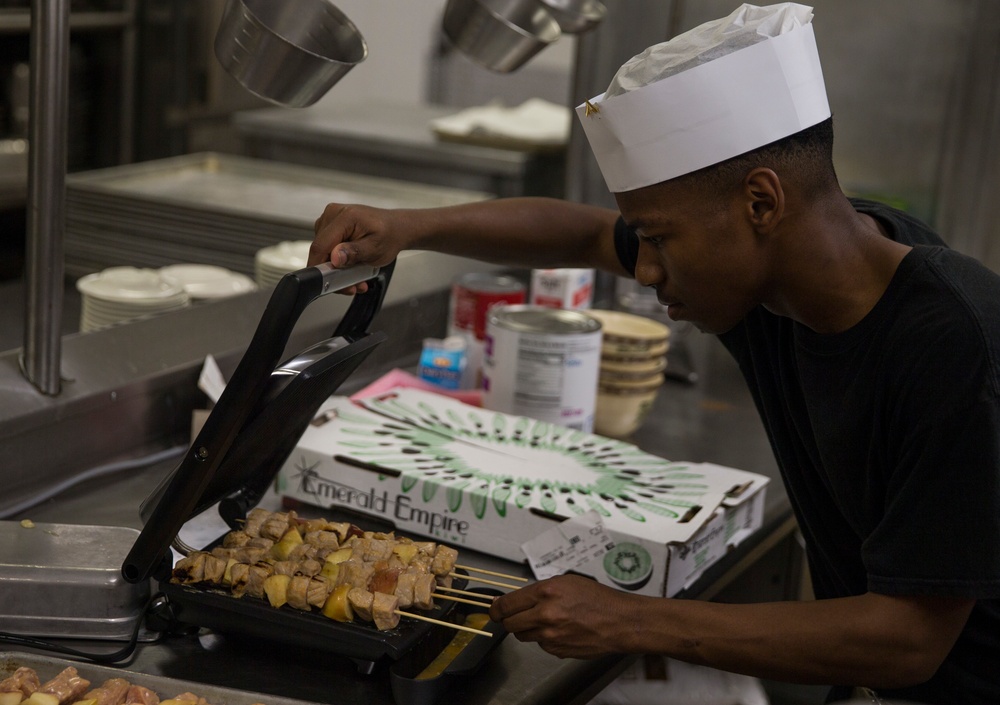 Contestants taste victory at Chef of the Quarter