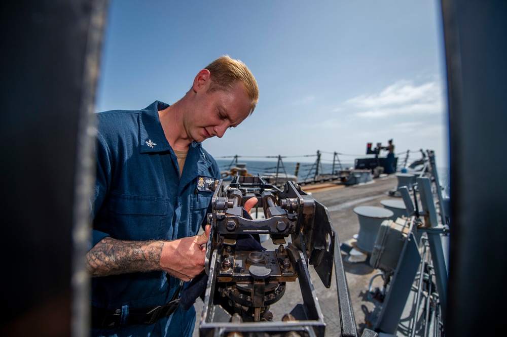 USS Bainbridge Deployment