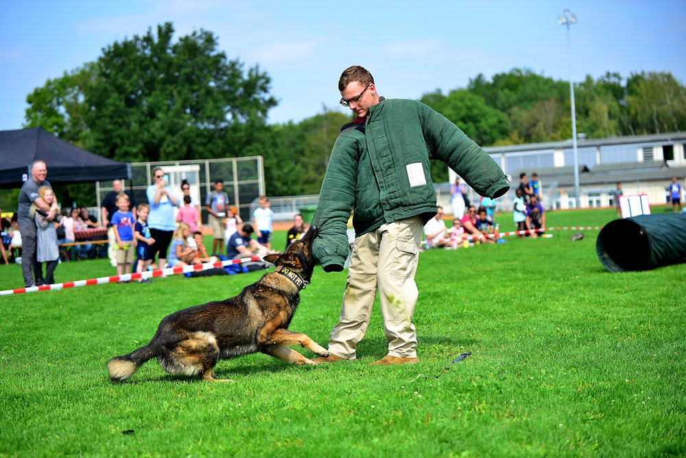 Military Working Dogs Demonstration